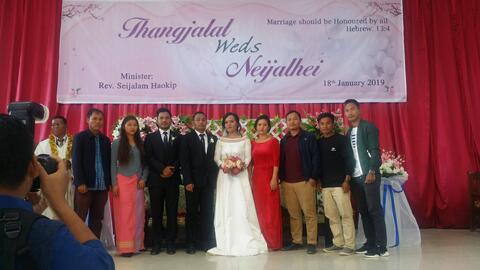 Koinonia at Bro. Lalcha wedding
