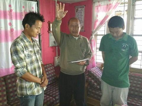 hindi Gospel tract distribution ccpur.